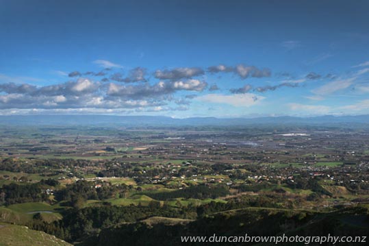 The view we love to love - Hawke's Bay, seen from Te Mata Peak photograph