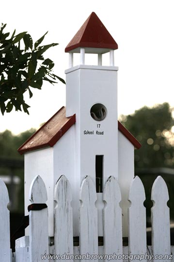 Ecclesiastical letterbox in Clive photograph